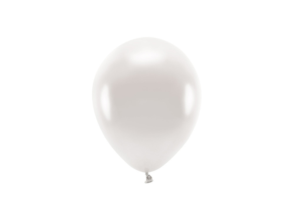 Balony lateksowe Eco Metallic - perłowe, 26 cm, 100 szt.