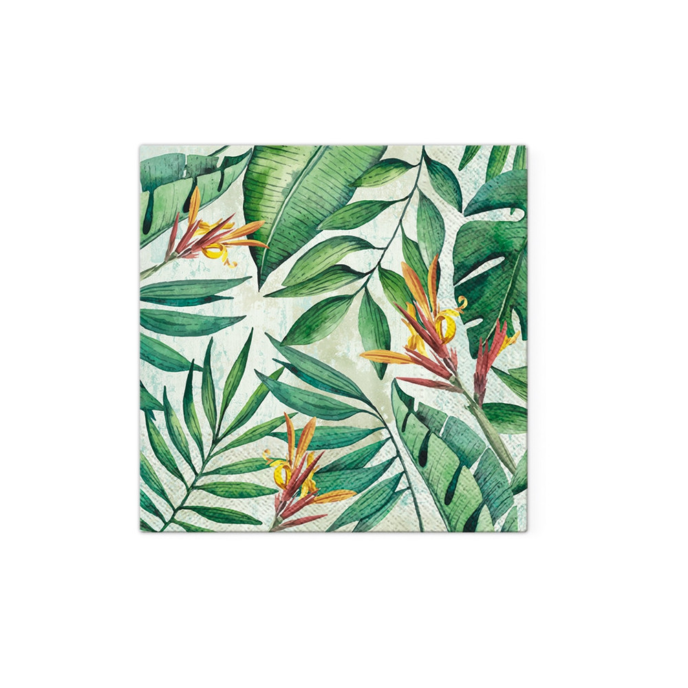 Decorative napkins - Paw - Tropical Garden, 20 pcs