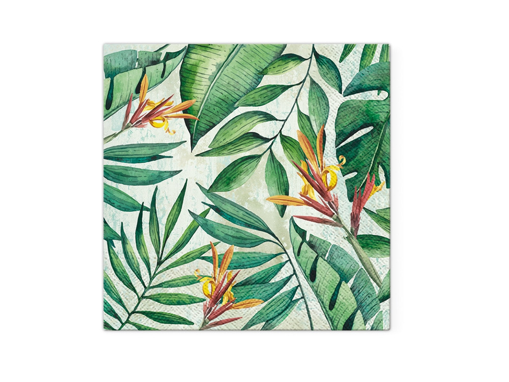 Serwetki ozdobne - Paw - Tropical Garden, 20 szt.