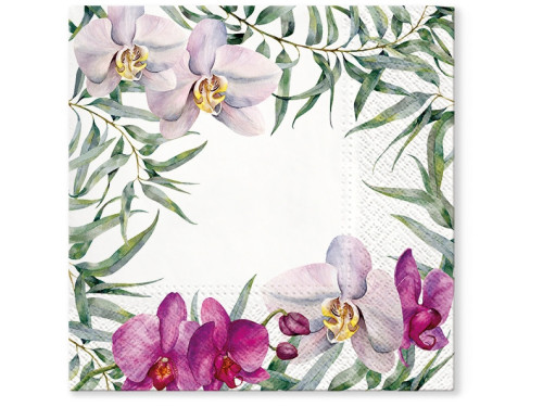 Decorative napkins - Paw - Elegant Orchid, 20 pcs