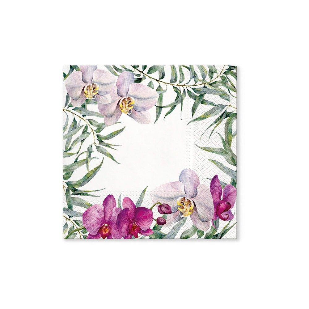 Decorative napkins - Paw - Elegant Orchid, 20 pcs