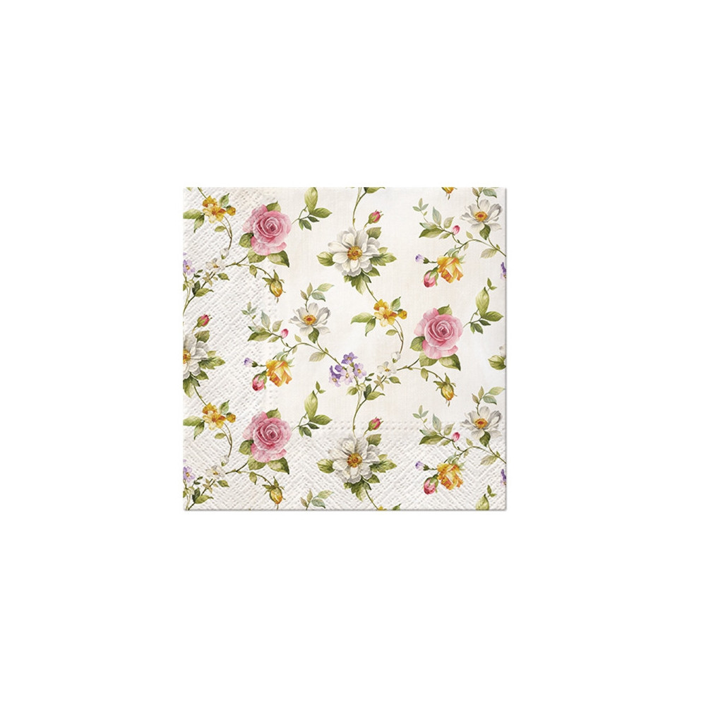 Decorative napkins - Paw - Tender Roses, 20 pcs