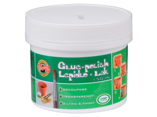 Klej-lakier do decoupage 2w1 - Koh-I-Noor - 150 ml
