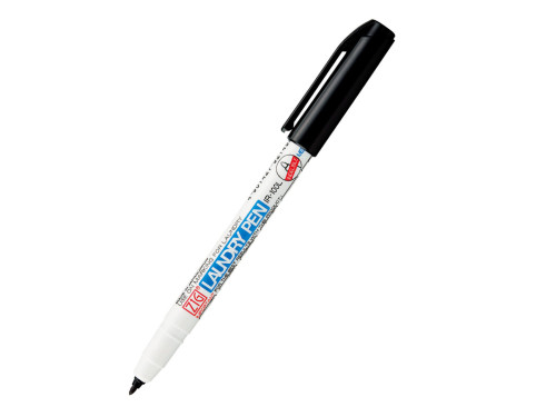 Laundry textile pen - Kuretake - black, 0,8 mm