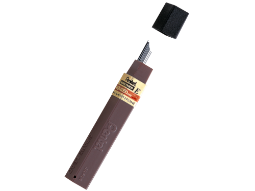 Mechanical pencil Hi Polymer lead refills - Pentel - HB, 0,3 mm, 12 pcs