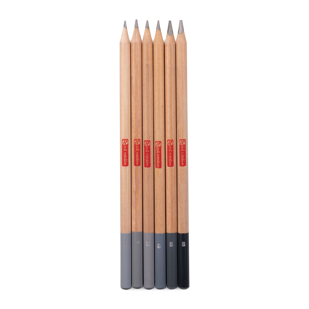 Zestaw ołówków grafitowych - Talens Art Creation - 6 szt.