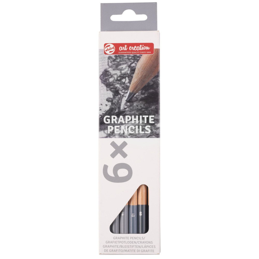 Set of graphite pencils - Talens Art Creation - 6 pcs.