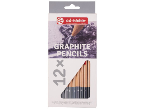 Set of graphite pencils - Talens Art Creation - 12 pcs.