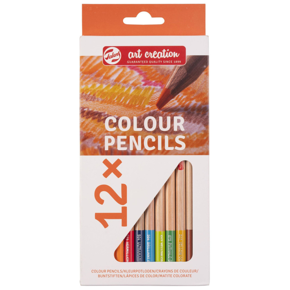 Set of colored pencils - Talens Art Creation - 12 colors