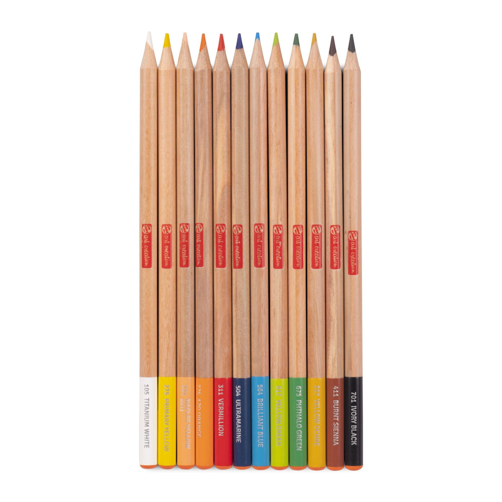 Zestaw kredek ołówkowych - Talens Art Creation - 12 kolorów