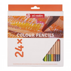 Set of colored pencils - Talens Art Creation - 24 colors