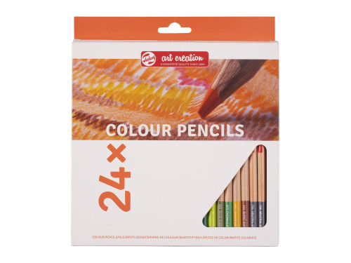 Set of colored pencils - Talens Art Creation - 24 colors