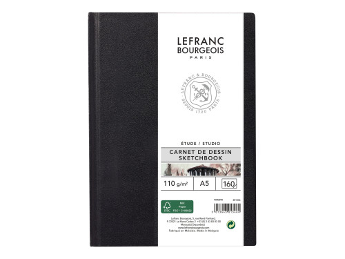 Sketchbook Studio - Lefranc & Bourgeois - A5, 110 g, 160 pages
