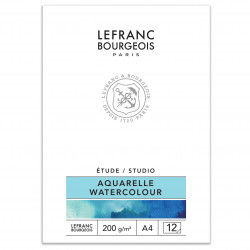 Blok do akwareli Studio - Lefranc & Bourgeois - A4, 200 g, 12 ark.