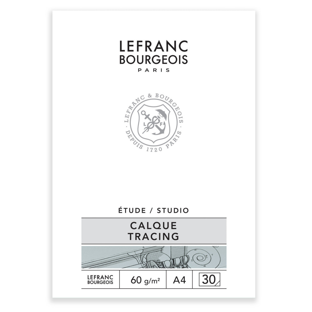 Tracing calque - Lefranc & Bourgeois - A4, 60 g, 30 sheets