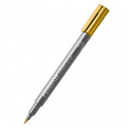 Brush pen - Staedtler - gold, 1-6 mm