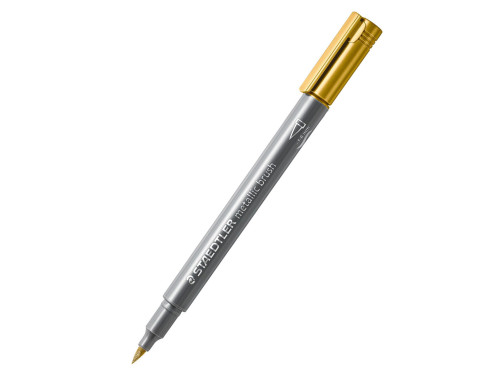 Brush pen - Staedtler - gold, 1-6 mm