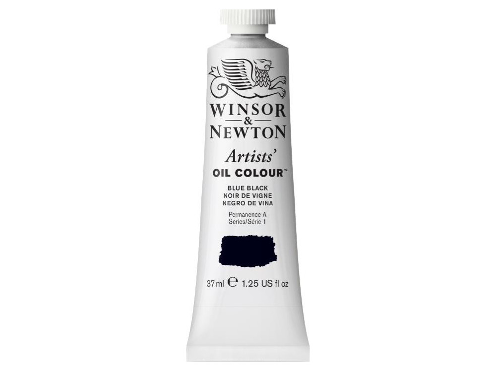 Farba olejna Artists' Oil Colour - Winsor & Newton - Blue Black, 37 ml