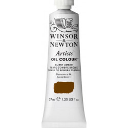 Farba olejna Artists' Oil Colour - Winsor & Newton - Burnt Umber, 37 ml