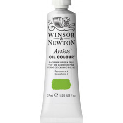 Oil paint Artists' Oil Colour - Winsor & Newton - Cadmium Green Pale, 37 ml