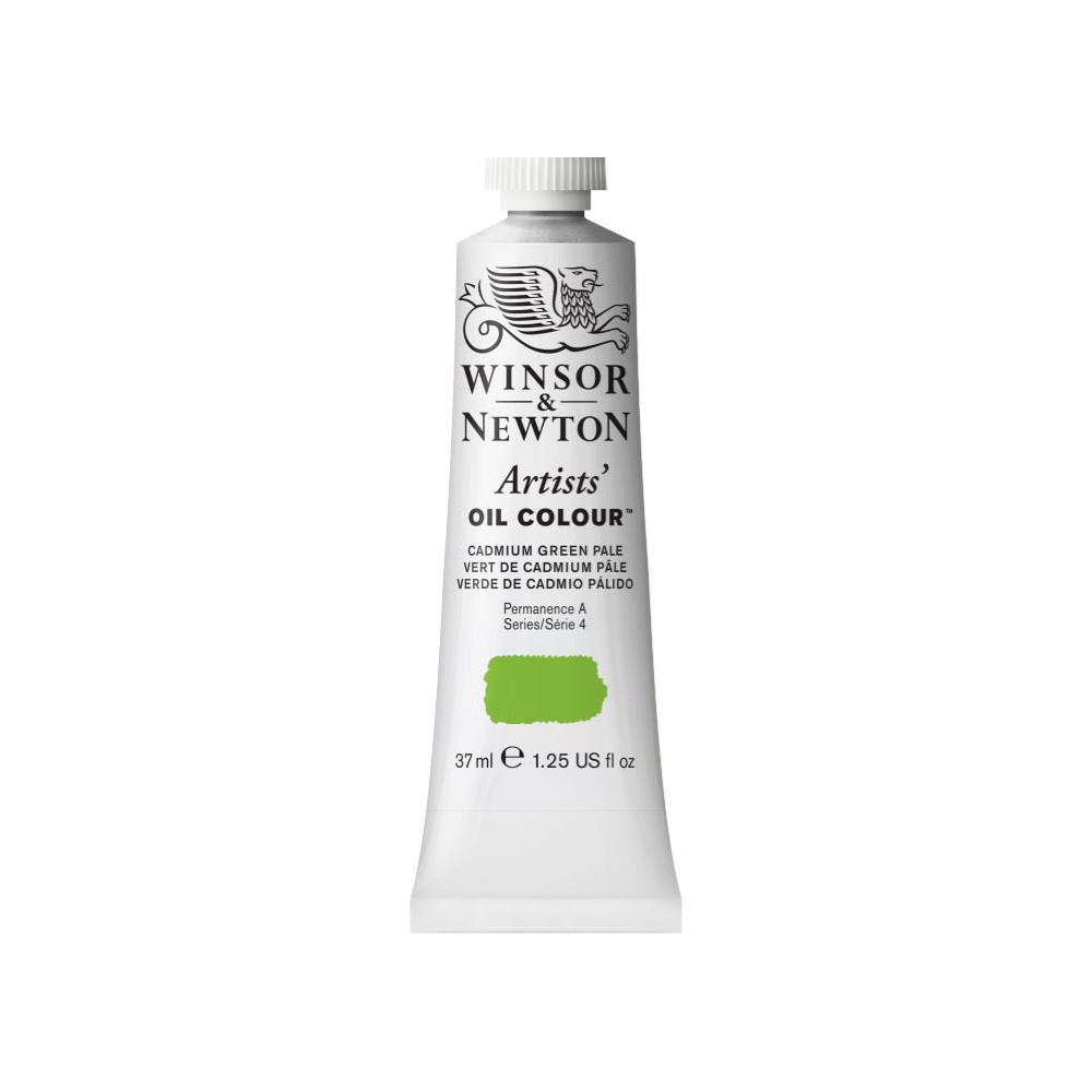 Oil paint Artists' Oil Colour - Winsor & Newton - Cadmium Green Pale, 37 ml