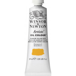 Farba olejna Artists' Oil Colour - Winsor & Newton - Cadmium Yellow Deep, 37 ml