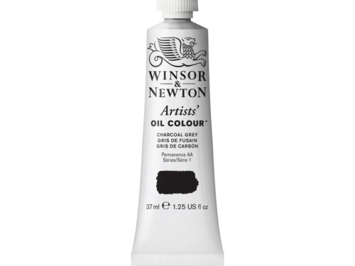 Oil paint Artists' Oil Colour - Winsor & Newton - Charcoal Grey, 37 ml