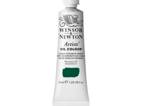 Farba olejna Artists' Oil Colour - Winsor & Newton - Cobalt Chromite Green, 37 ml