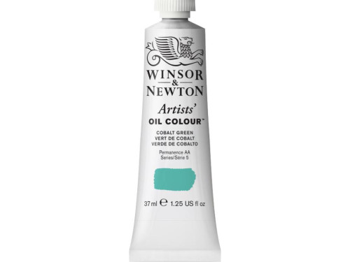 Farba olejna Artists' Oil Colour - Winsor & Newton - Cobalt Green, 37 ml