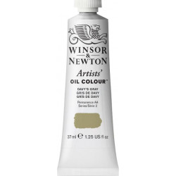 Farba olejna Artists' Oil Colour - Winsor & Newton - Davy's Gray, 37 ml