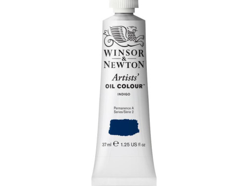 Farba olejna Artists' Oil Colour - Winsor & Newton - Indigo, 37 ml
