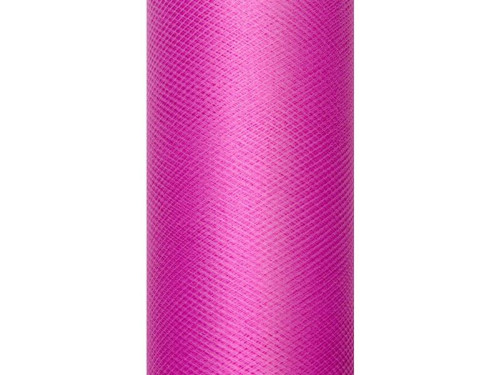 Decorative Tulle 15 cm x 9 m 080 Fuchsia