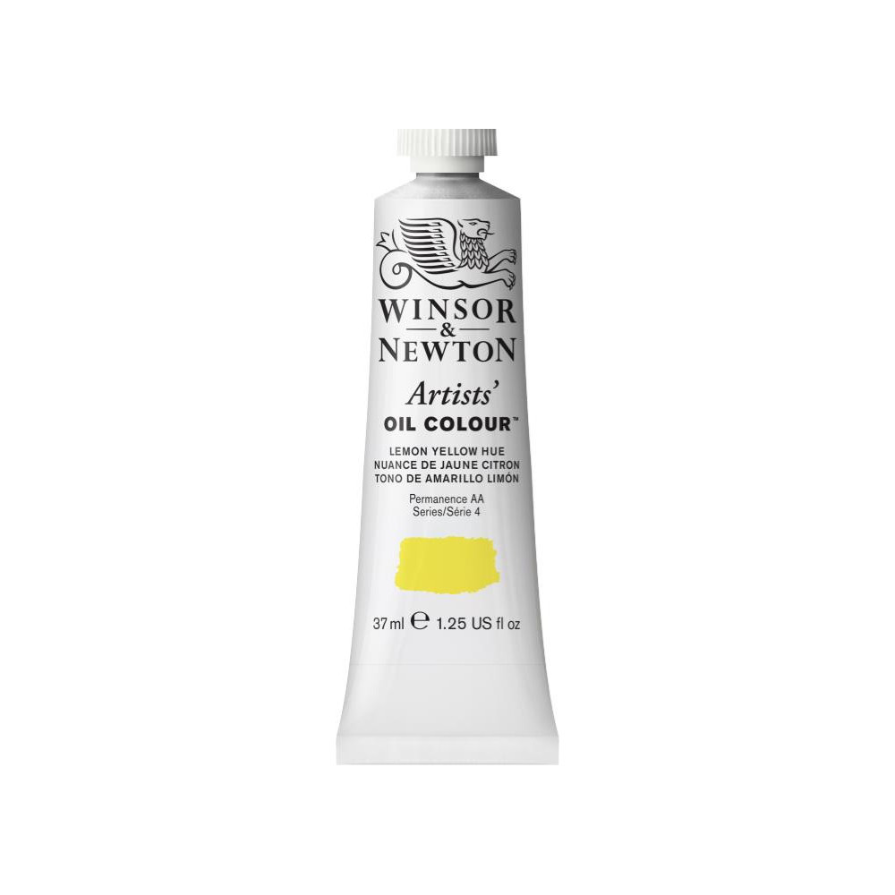 Oil paint Artists' Oil Colour - Winsor & Newton - Lemon Yellow Hue, 37 ml