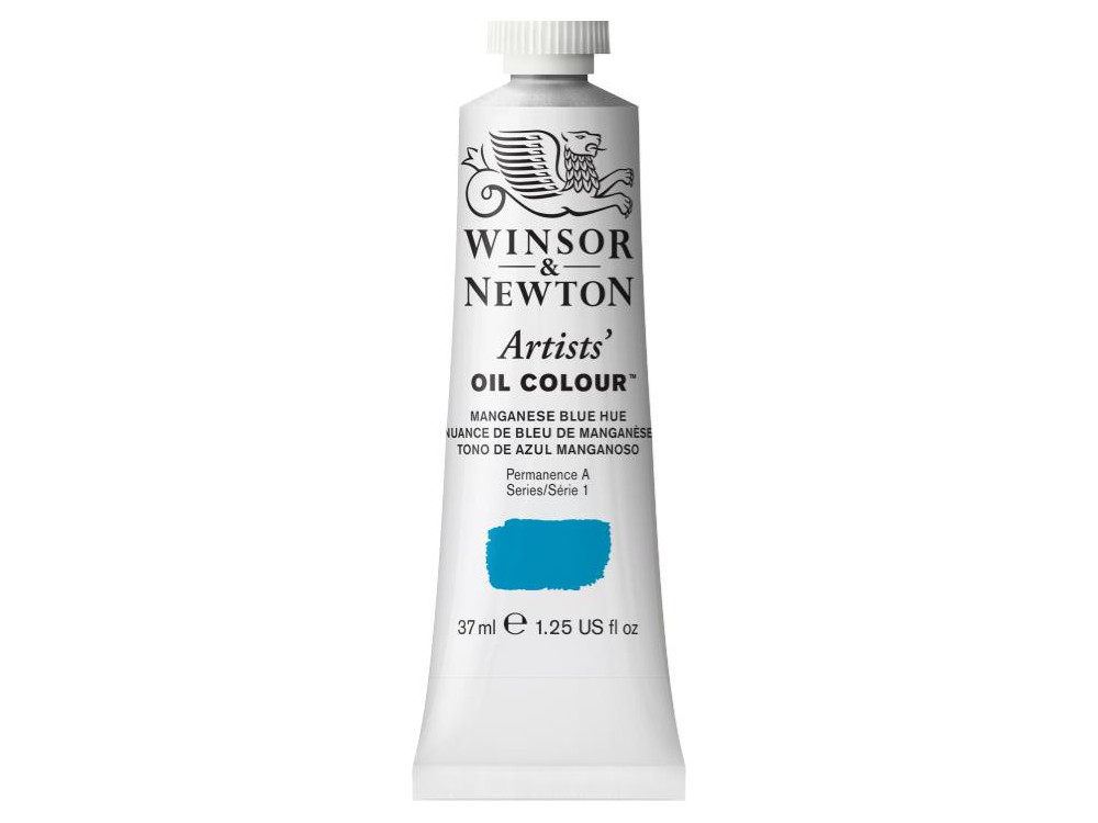 Farba olejna Artists' Oil Colour - Winsor & Newton - Manganese Blue, 37 ml