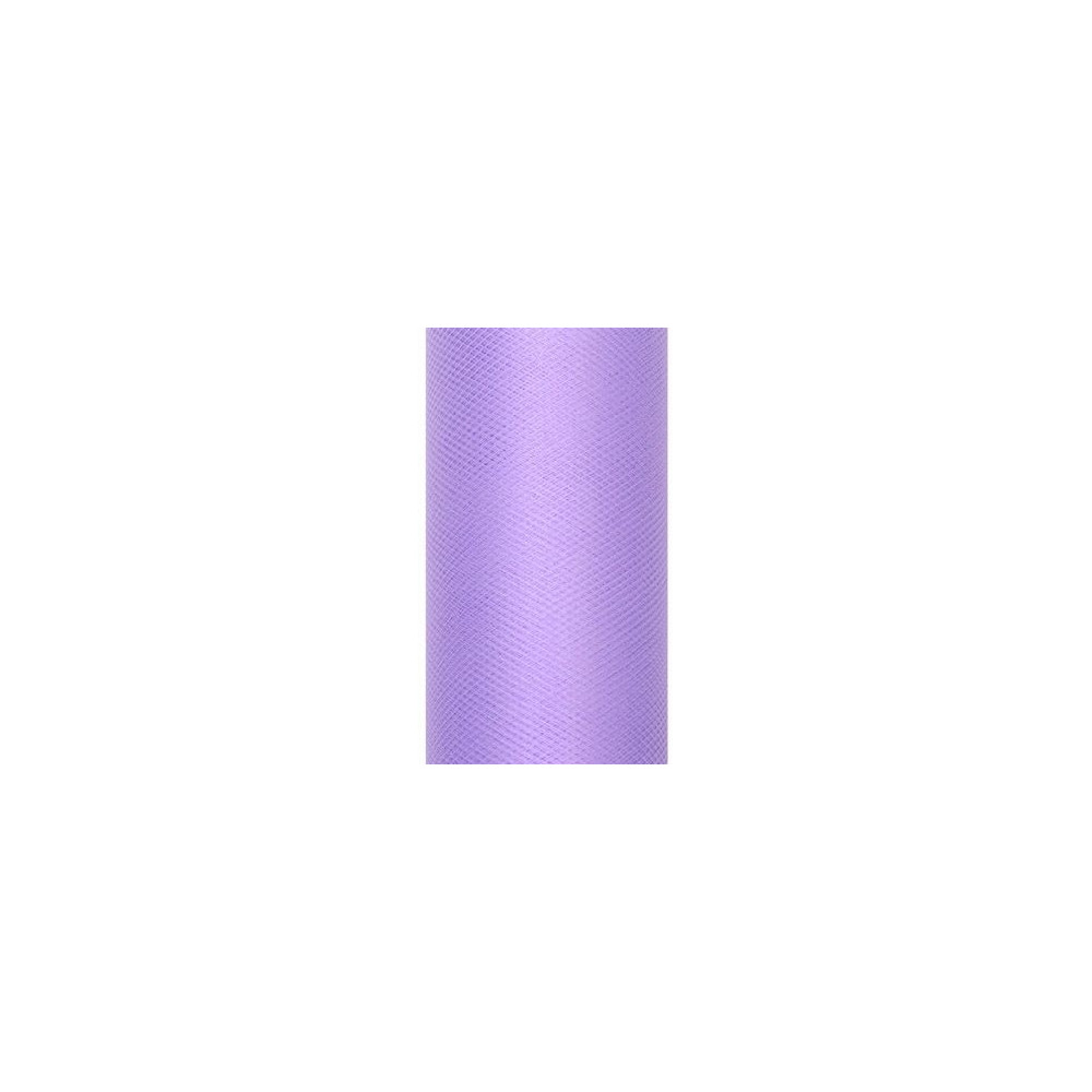 Tiul dekoracyjny 15 cm - fioletowy, 9 m