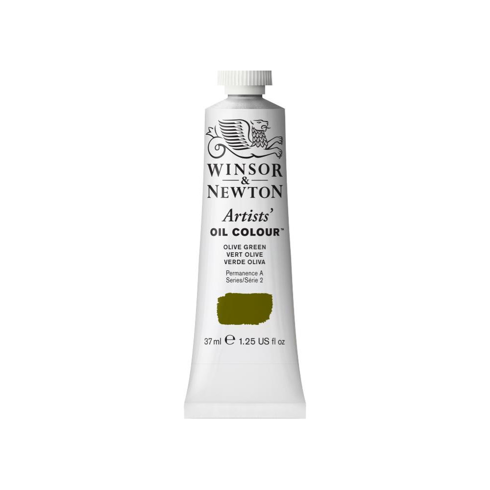 Farba olejna Artists' Oil Colour - Winsor & Newton - Olive Green, 37 ml