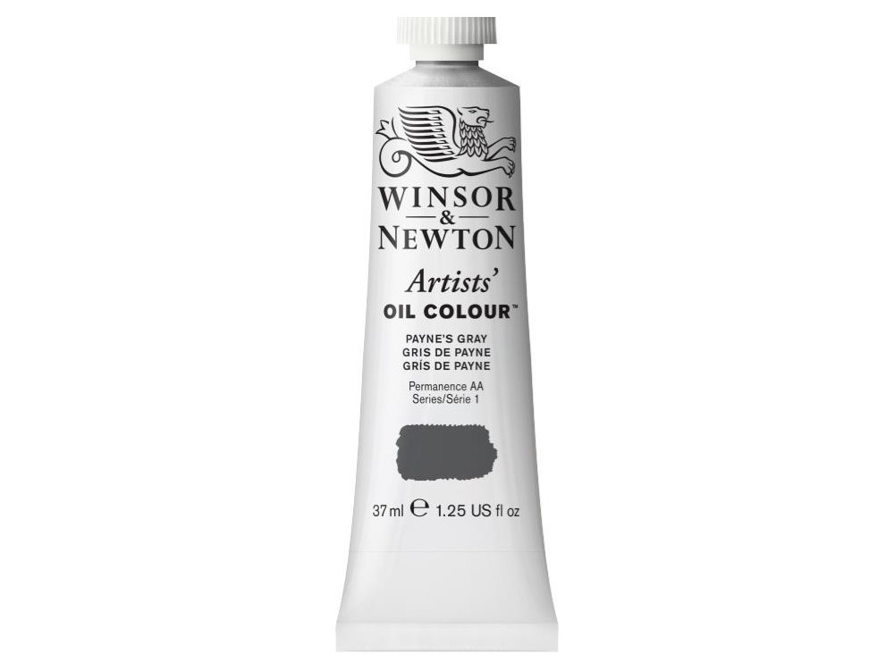 Farba olejna Artists' Oil Colour - Winsor & Newton - Payne's Gray, 37 ml