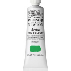 Farba olejna Artists' Oil Colour - Winsor & Newton - Permanent Green Light, 37 ml