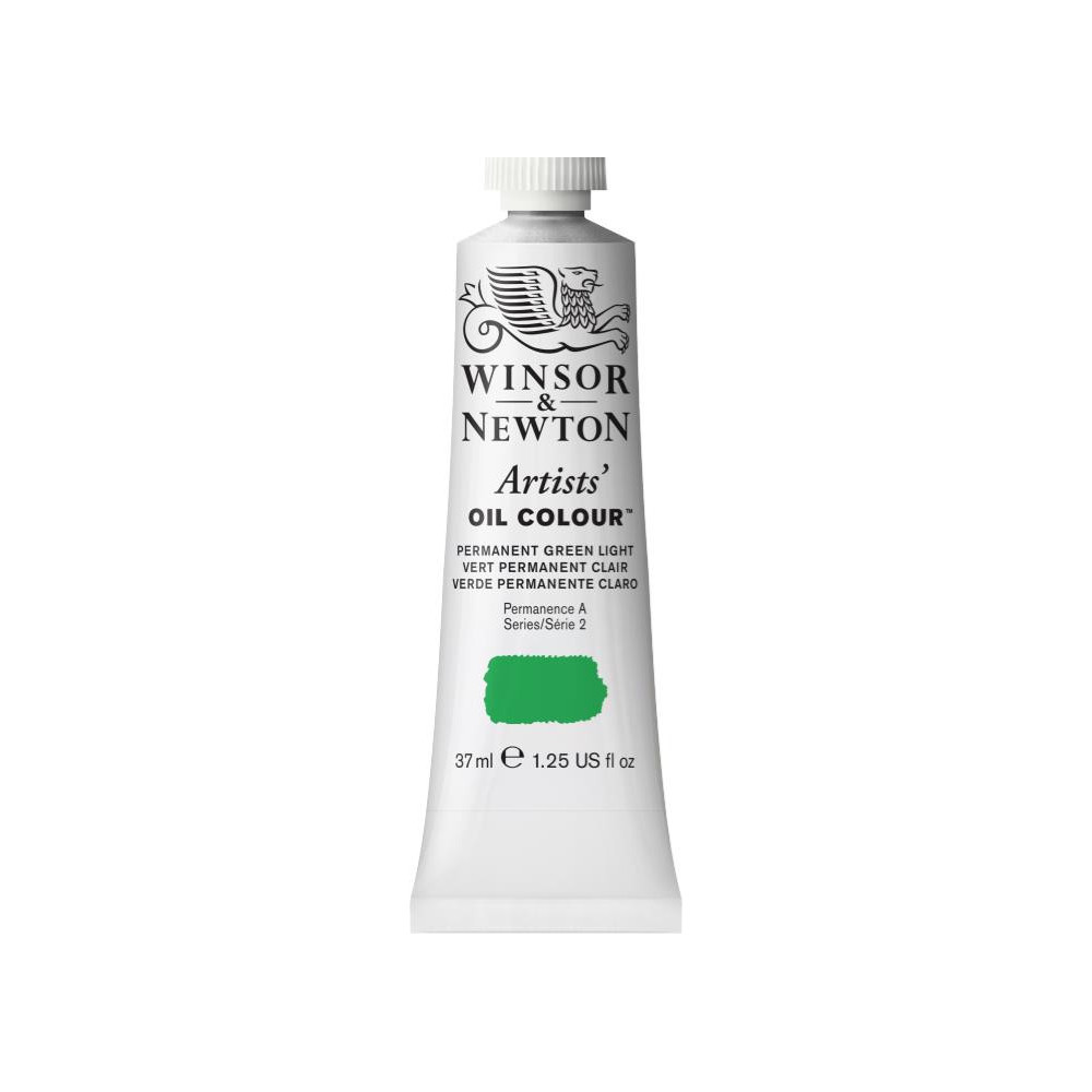 Oil paint Artists' Oil Colour - Winsor & Newton - Permanent Green Light, 37 ml