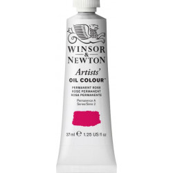 Farba olejna Artists' Oil Colour - Winsor & Newton - Permanent Rose Quinacridone, 37 ml