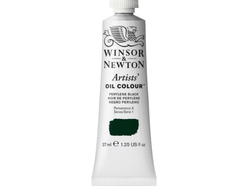 Farba olejna Artists' Oil Colour - Winsor & Newton - Perylene Black, 37 ml