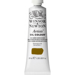 Farba olejna Artists' Oil Colour - Winsor & Newton - Raw Umber Green Shade, 37 ml