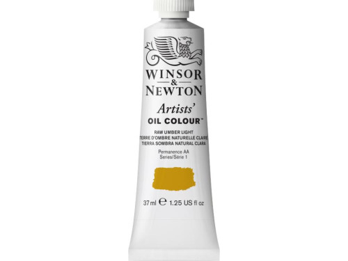 Farba olejna Artists' Oil Colour - Winsor & Newton - Raw Umber Light, 37 ml