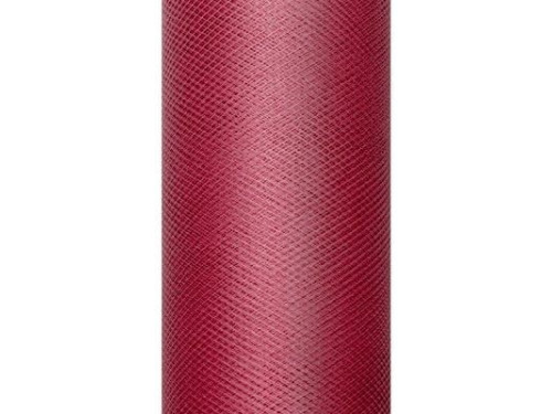 Decorative Tulle 15 cm x 9 m 082 Deep Red