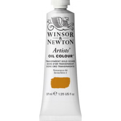 Farba olejna Artists' Oil Colour - Winsor & Newton - Transparent Gold Ochre, 37 ml