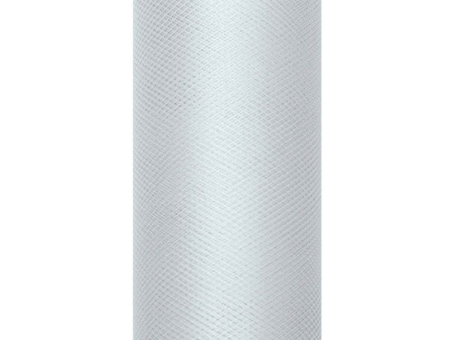 Decorative Tulle 30 cm x 9 m szary 091