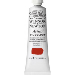 Farba olejna Artists' Oil Colour - Winsor & Newton - Transparent Maroon, 37 ml