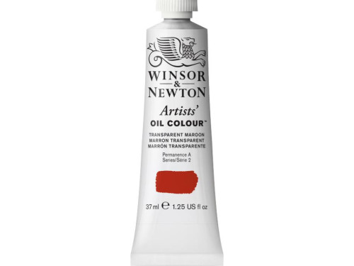 Oil paint Artists' Oil Colour - Winsor & Newton - Transparent Maroon, 37 ml