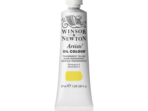 Oil paint Artists' Oil Colour - Winsor & Newton - Transparent Yellow, 37 ml