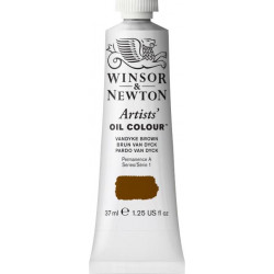 Farba olejna Artists' Oil Colour - Winsor & Newton - Vandyke Brown, 37 ml
